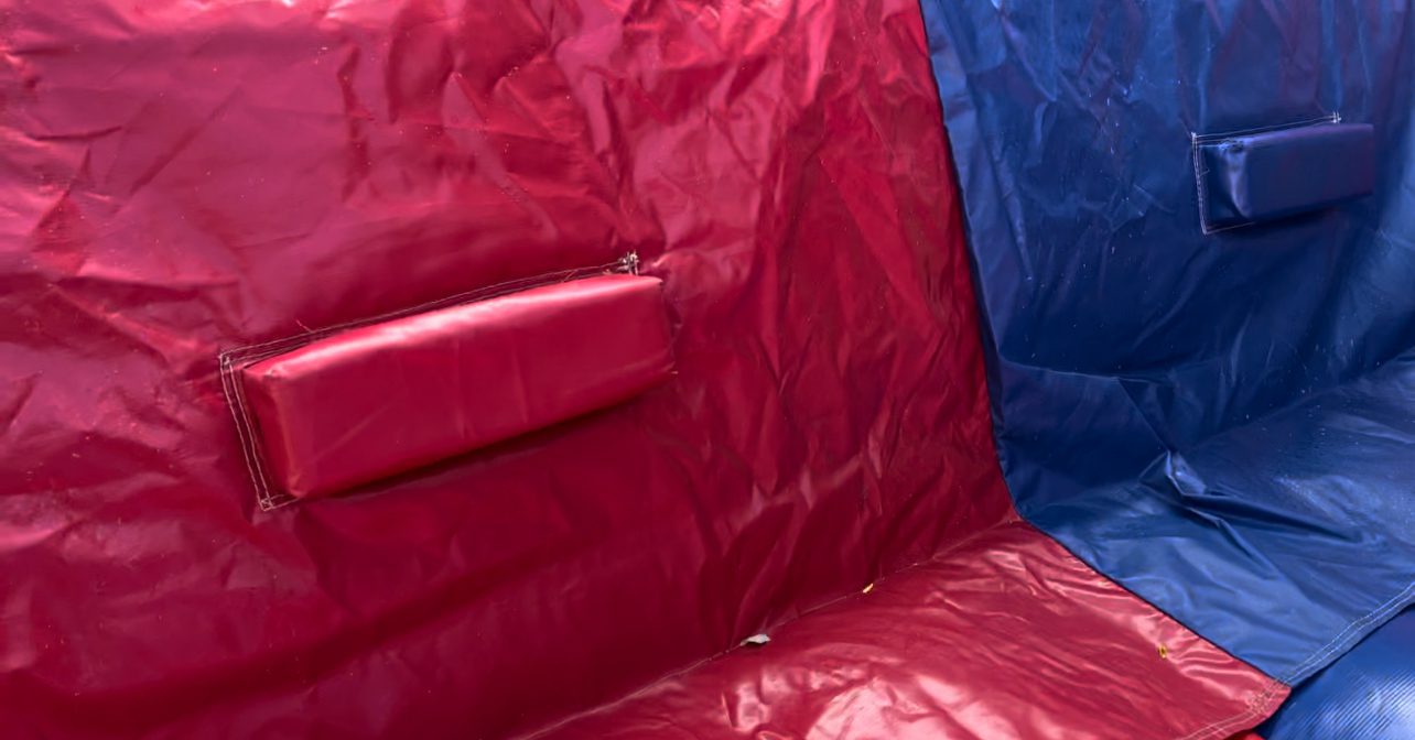 castillo hinchable Spiderman xl