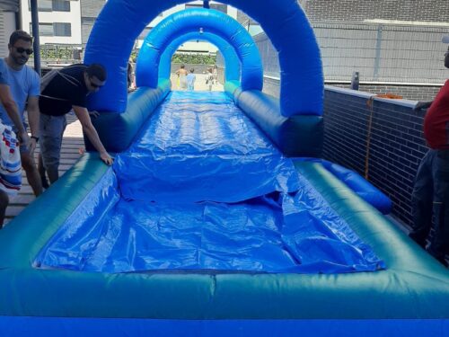Deslizador hinchable Acuatico y Piscina 13m