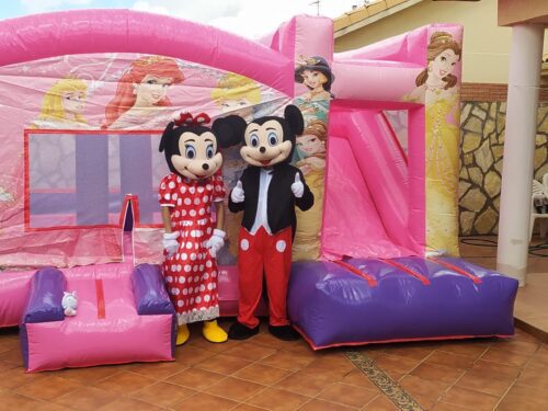 Castillo Hinchable Super Princesas XL